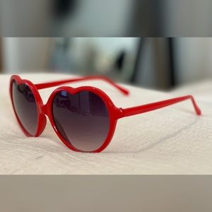 Heart shaped sunglasses